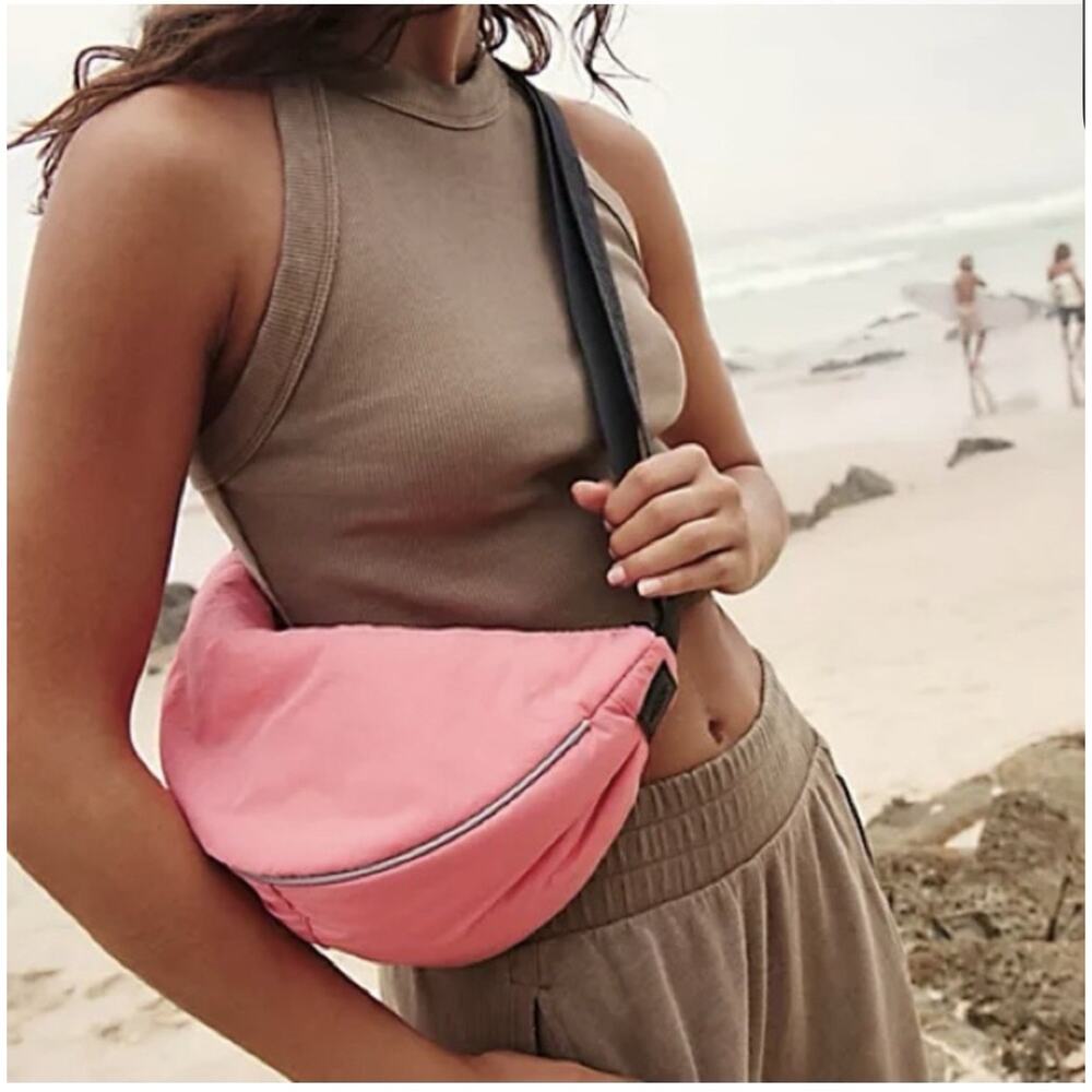Free People Movement Bulls Eye Sling Bag Coral